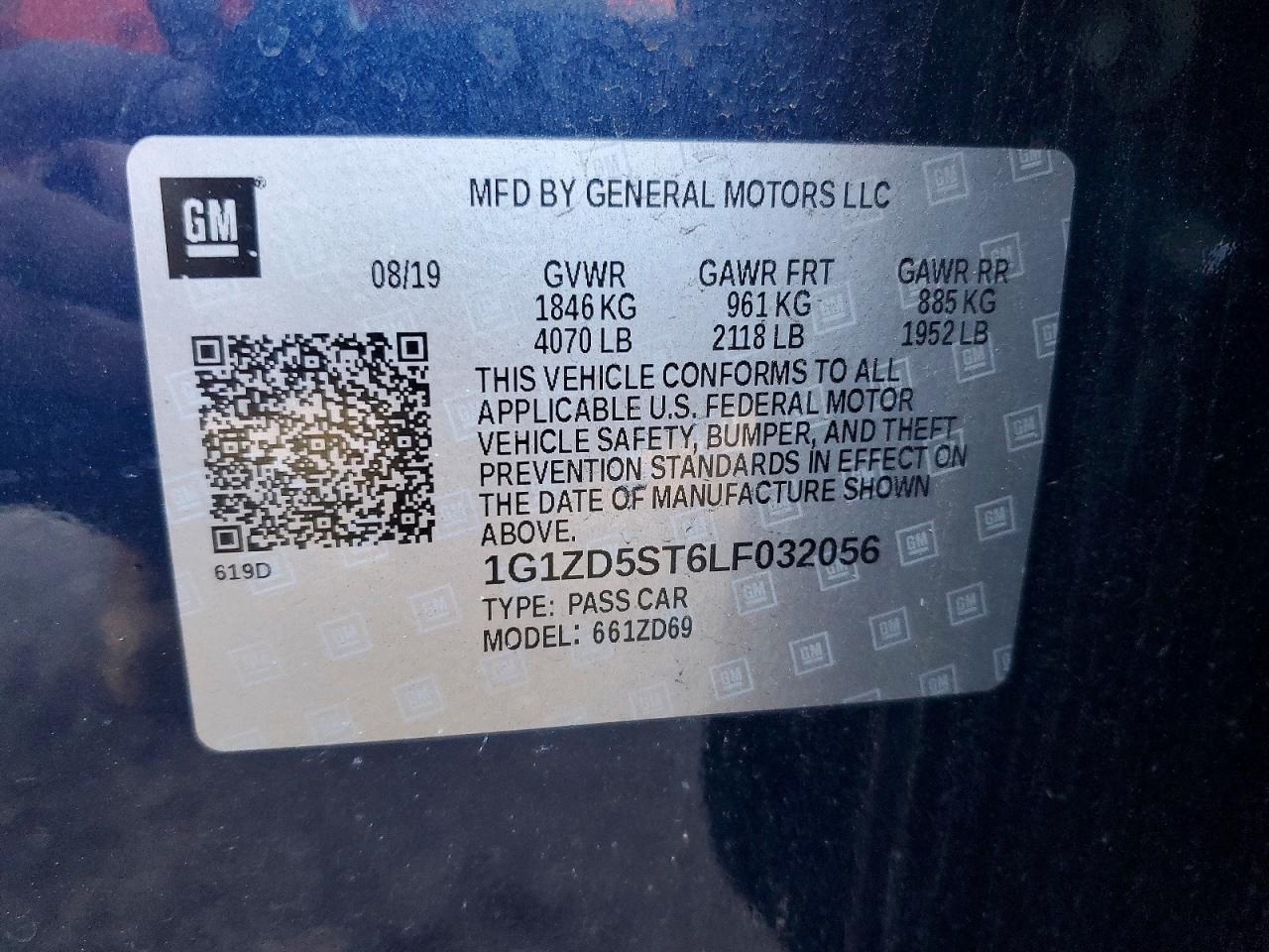 2020 CHEVROLET MALIBU LT photo 45