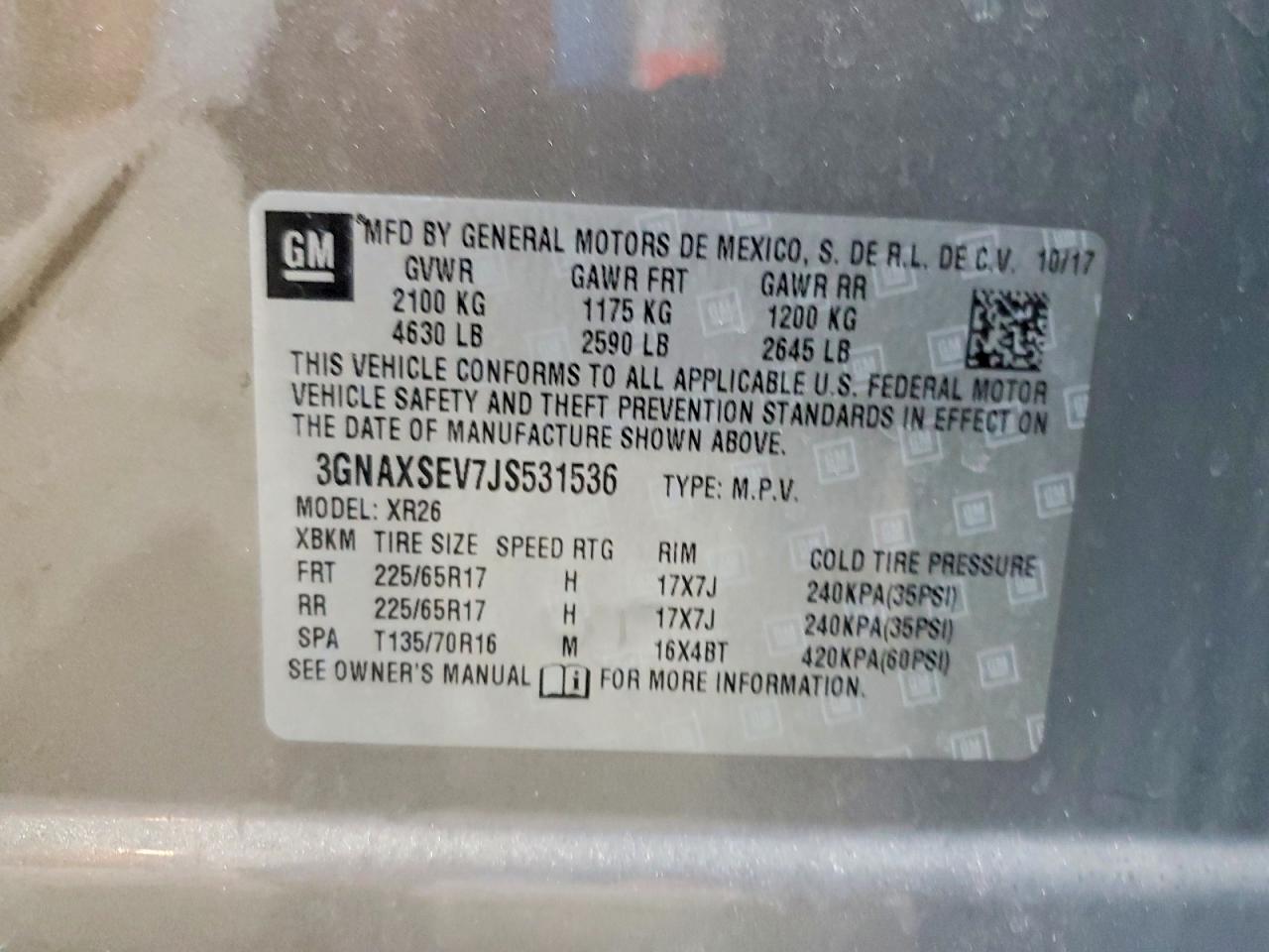 2018 CHEVROLET EQUINOX LT photo 13