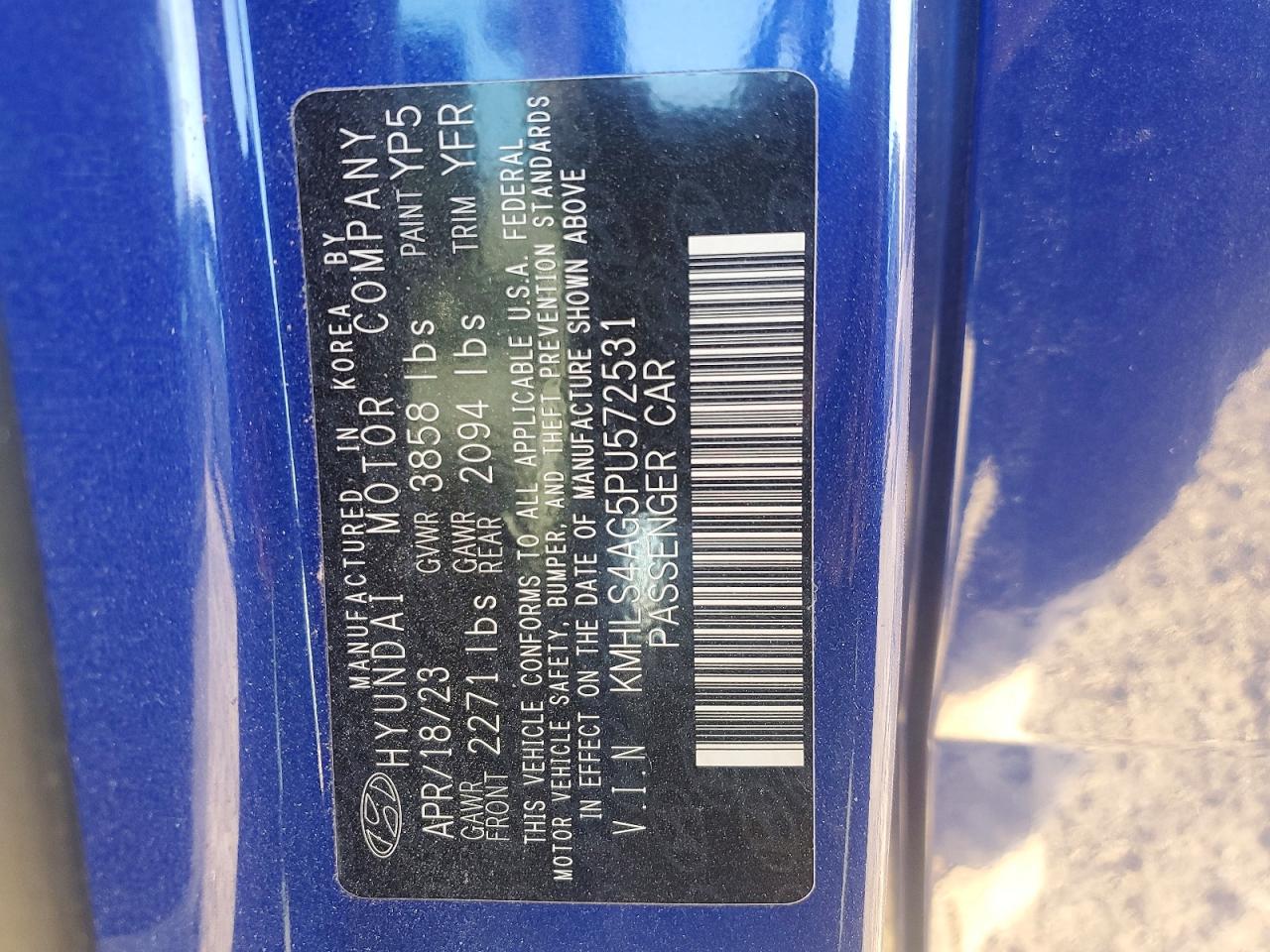 2023 HYUNDAI ELANTRA SEL photo 13
