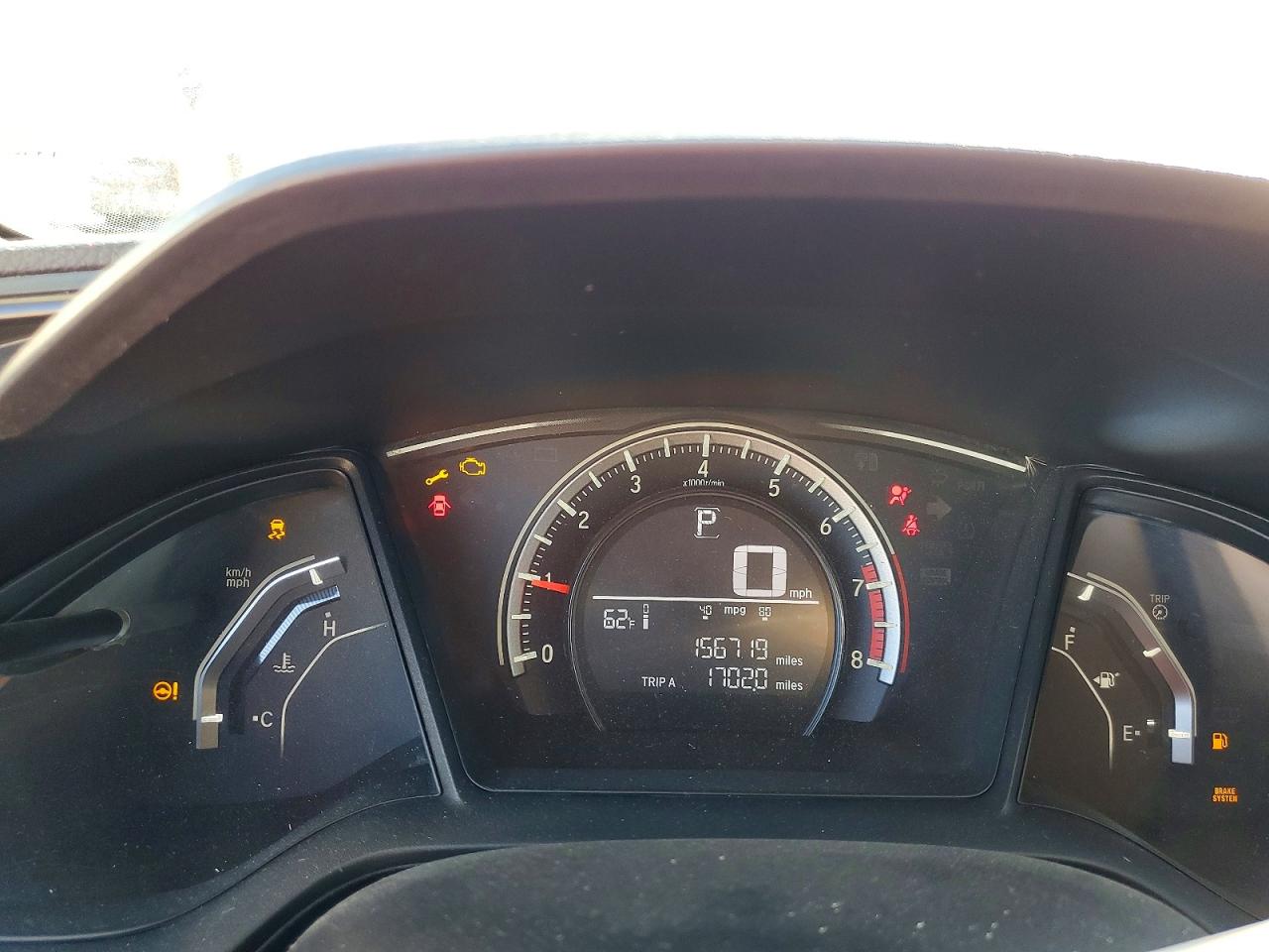 2016 HONDA CIVIC LX photo 9