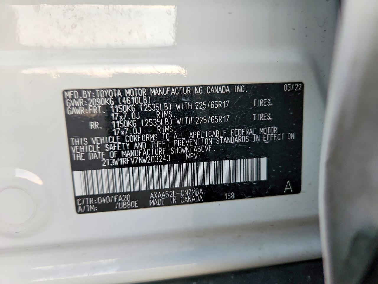 2022 TOYOTA RAV4 XLE photo 14