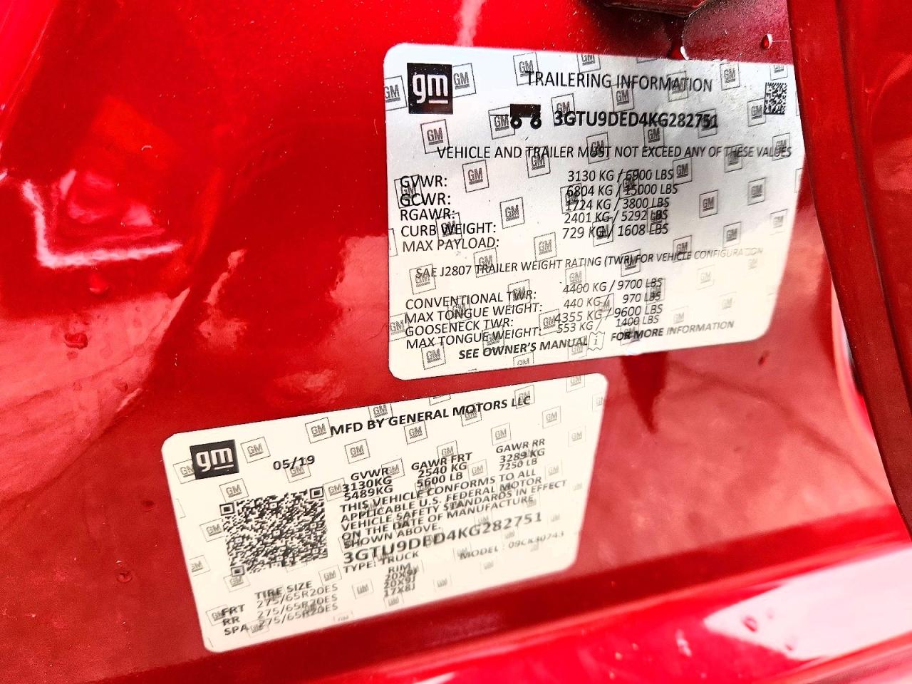 2020 GMC SIERRA K1500 DENALI photo 12