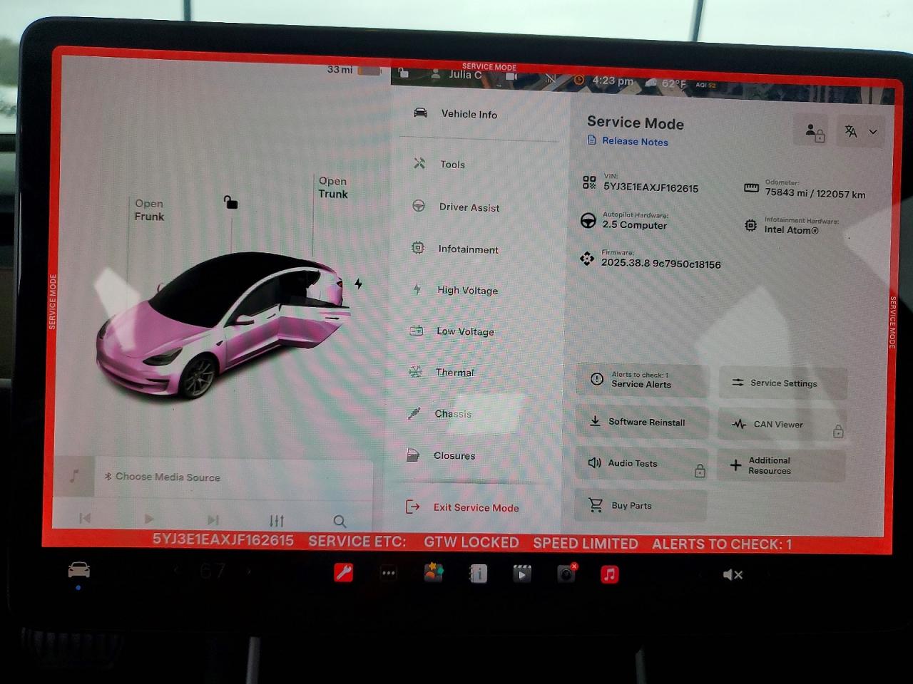 2018 TESLA MODEL 3 photo 9