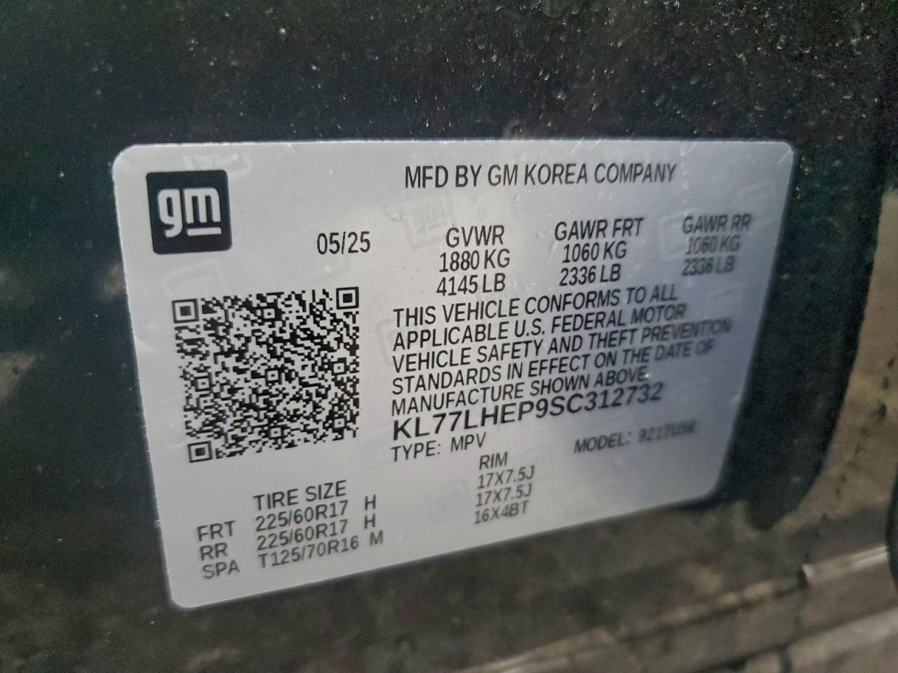 2025 CHEVROLET TRAX 1LT photo 13