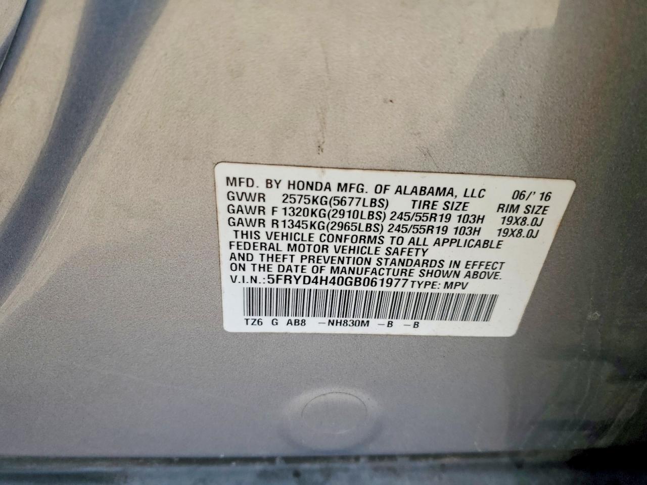 2016 ACURA MDX TECHNOLOGY photo 13