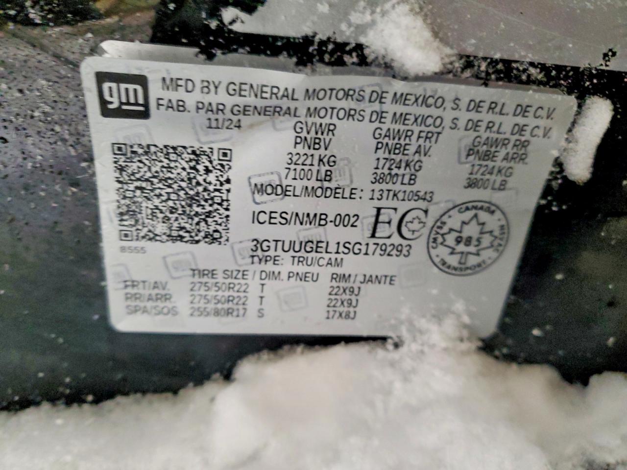 2025 GMC SIERRA K1500 DENALI photo 13