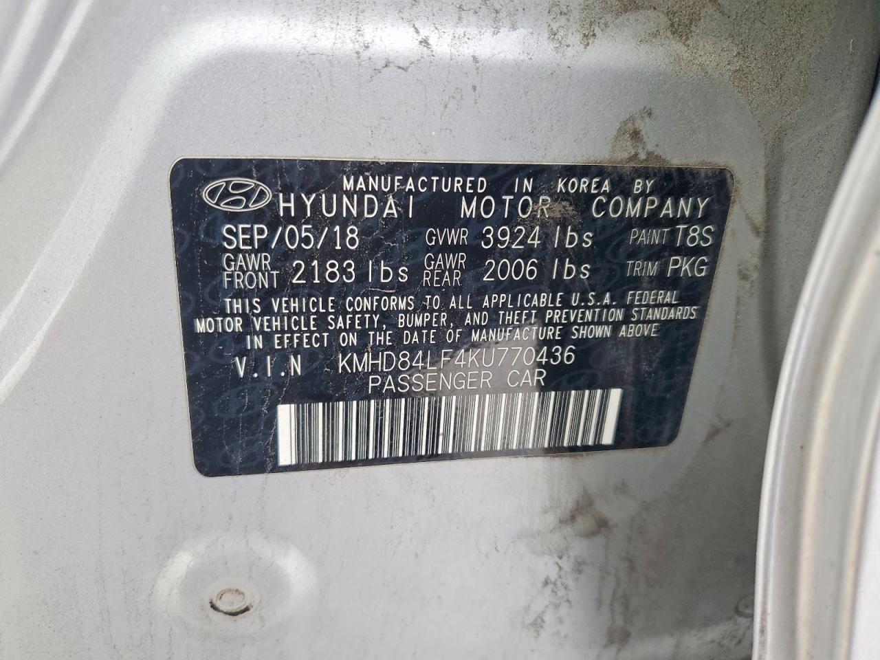 2019 HYUNDAI ELANTRA SEL photo 12
