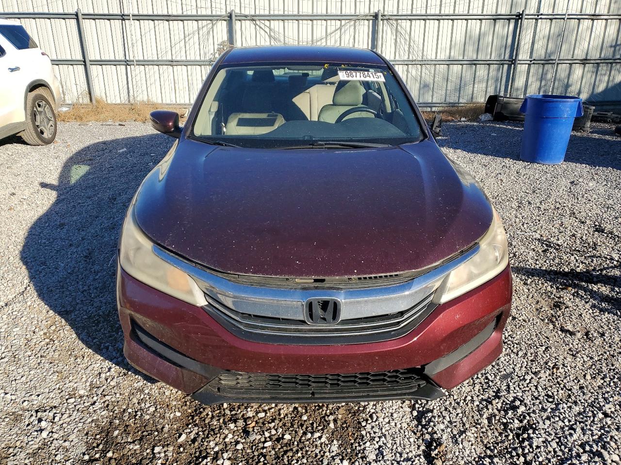 2016 HONDA ACCORD LX photo 5
