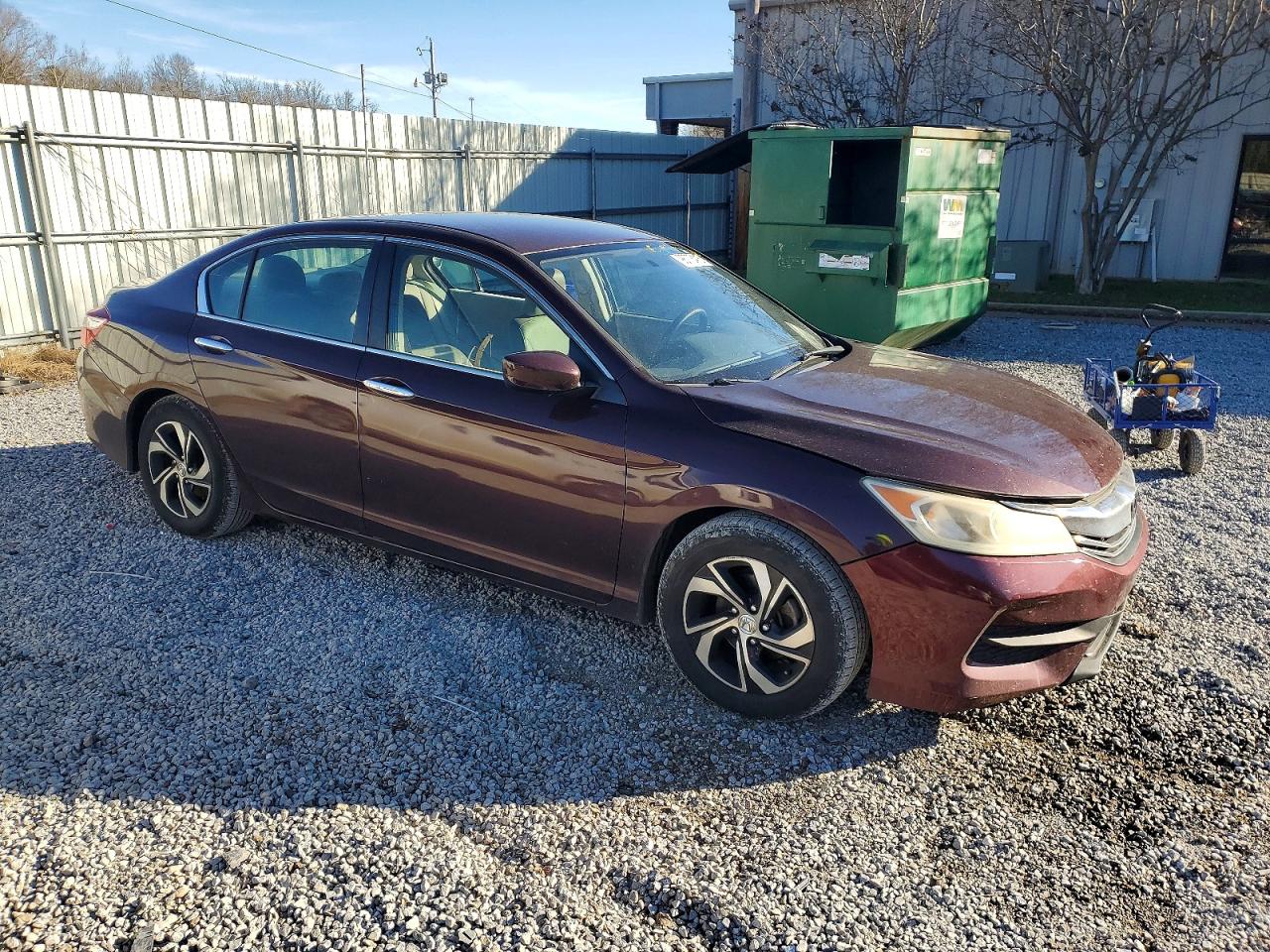 2016 HONDA ACCORD LX photo 4