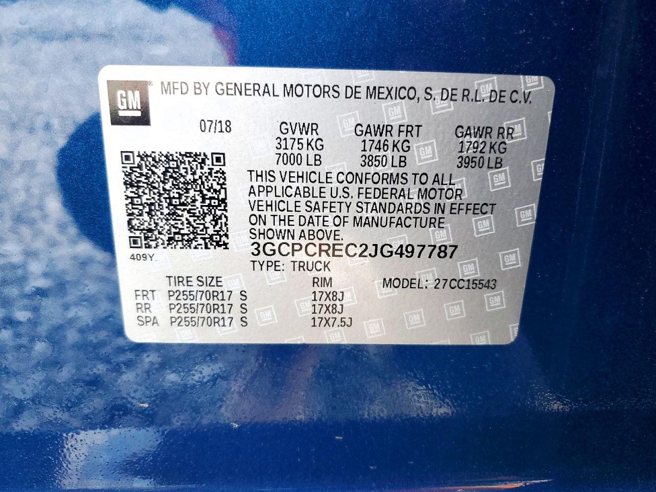 2018 CHEVROLET SILVERADO C1500 LT photo 12