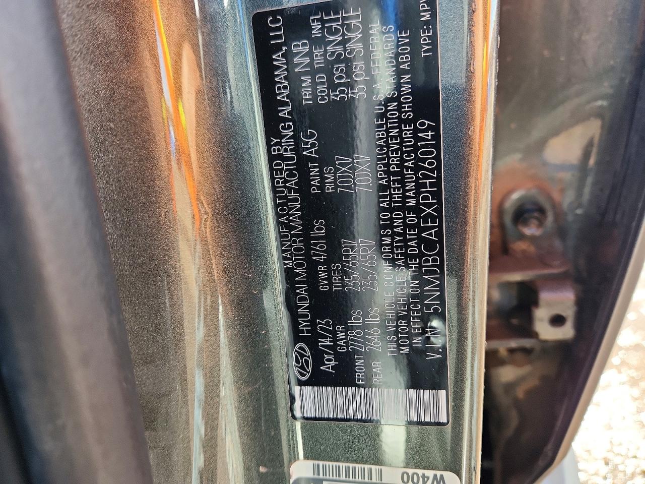 2023 HYUNDAI TUCSON SEL photo 14