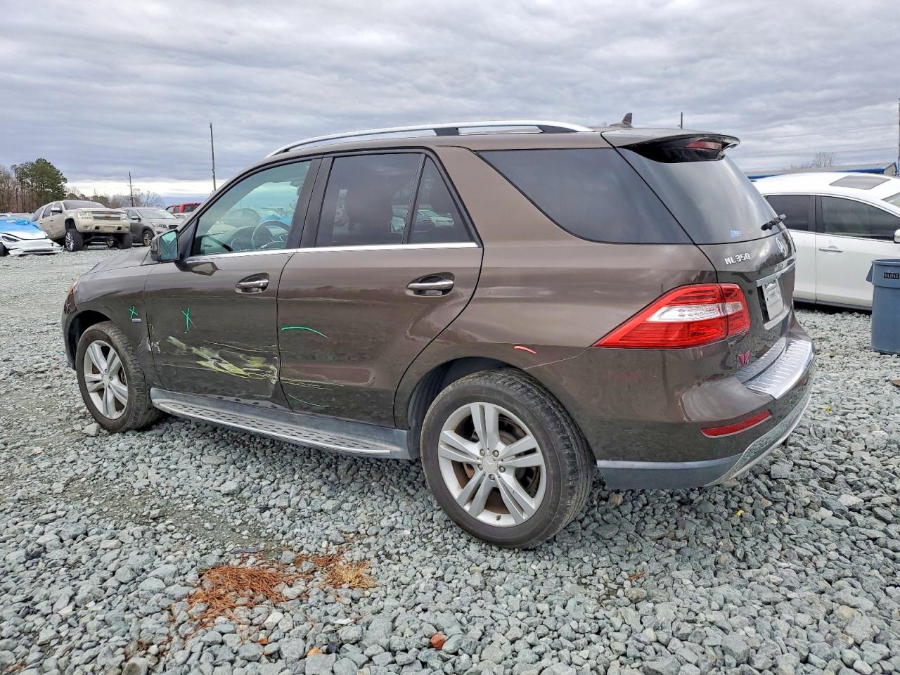 2012 MERCEDES-BENZ ML 350 4MATIC photo 2