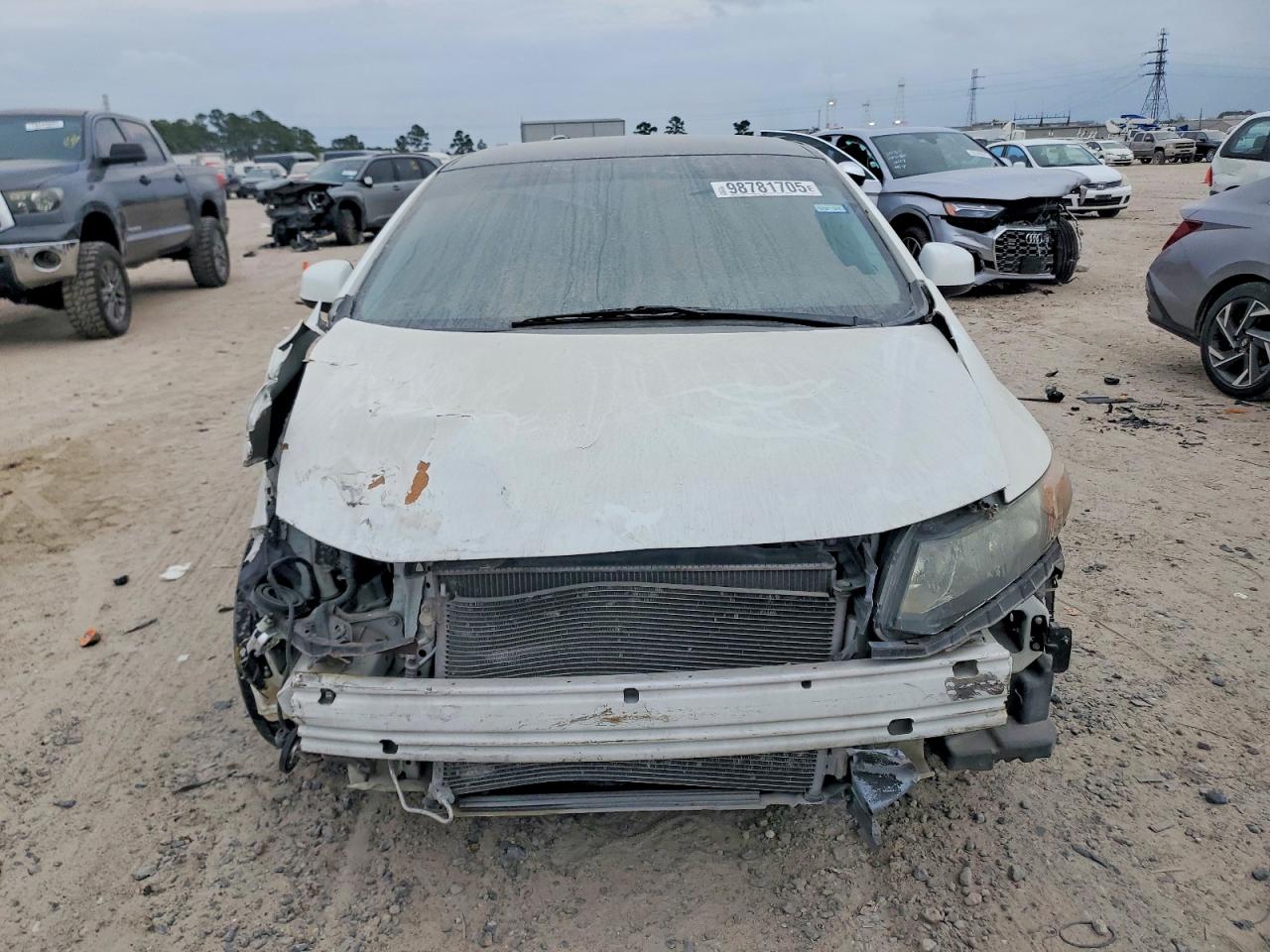 2012 HONDA CIVIC LX photo 5