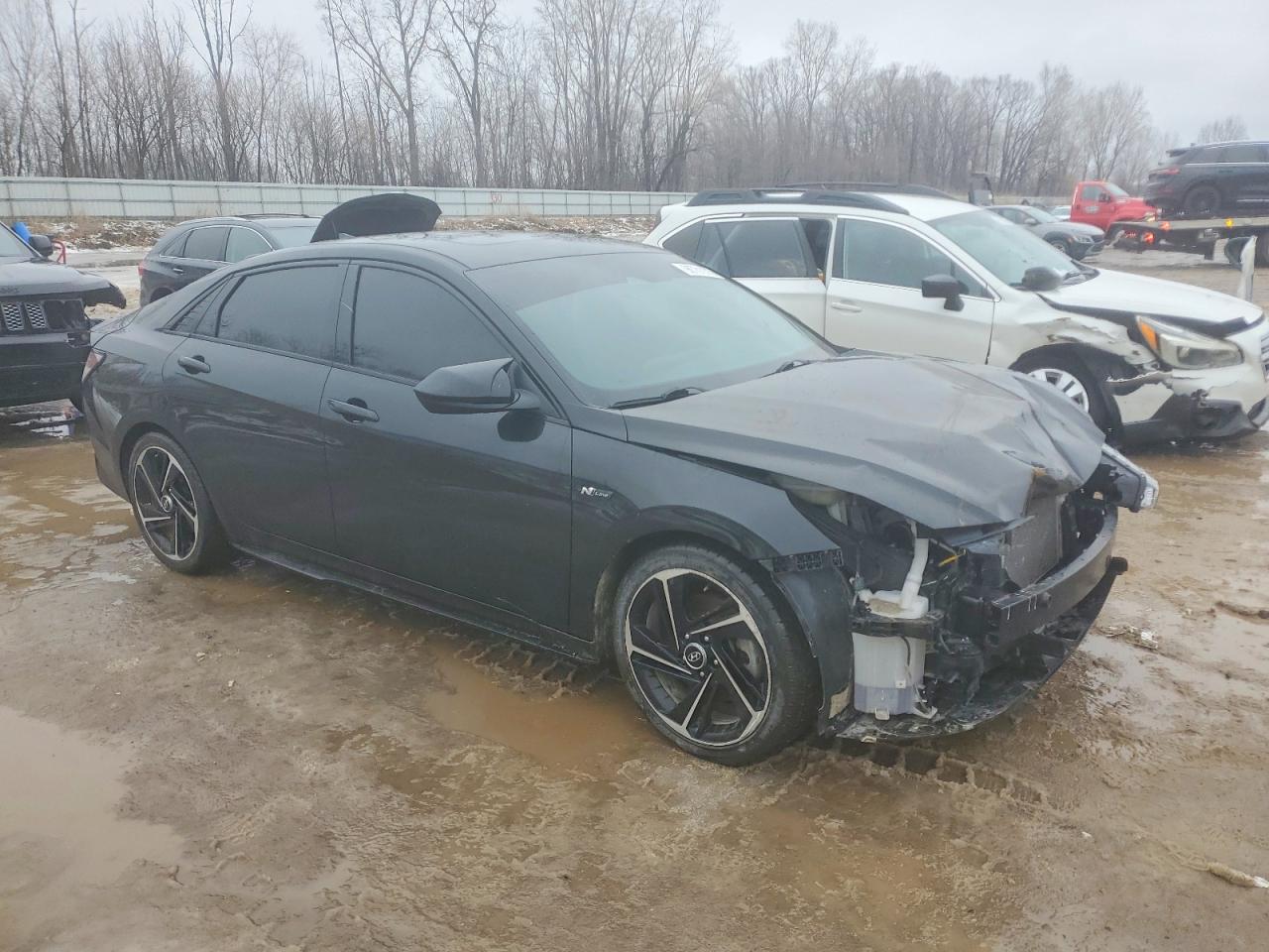 2021 HYUNDAI ELANTRA N LINE photo 7