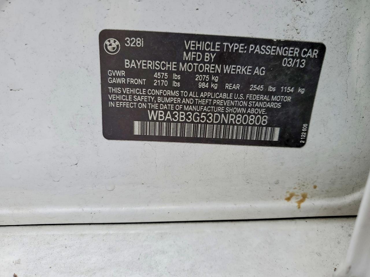 2013 BMW 328 XI photo 12