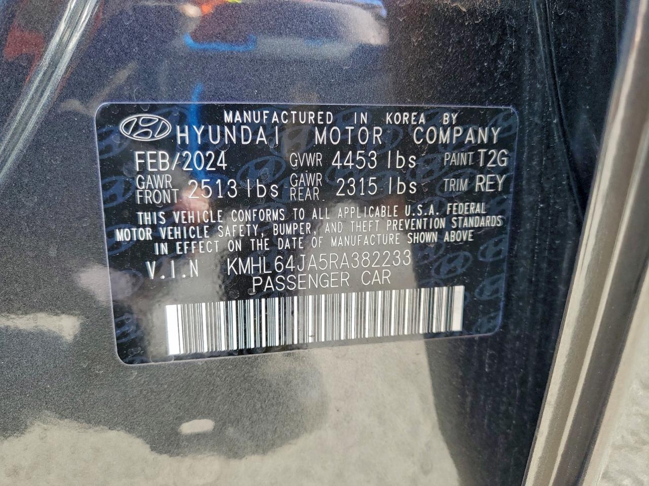 2024 HYUNDAI SONATA SEL photo 12