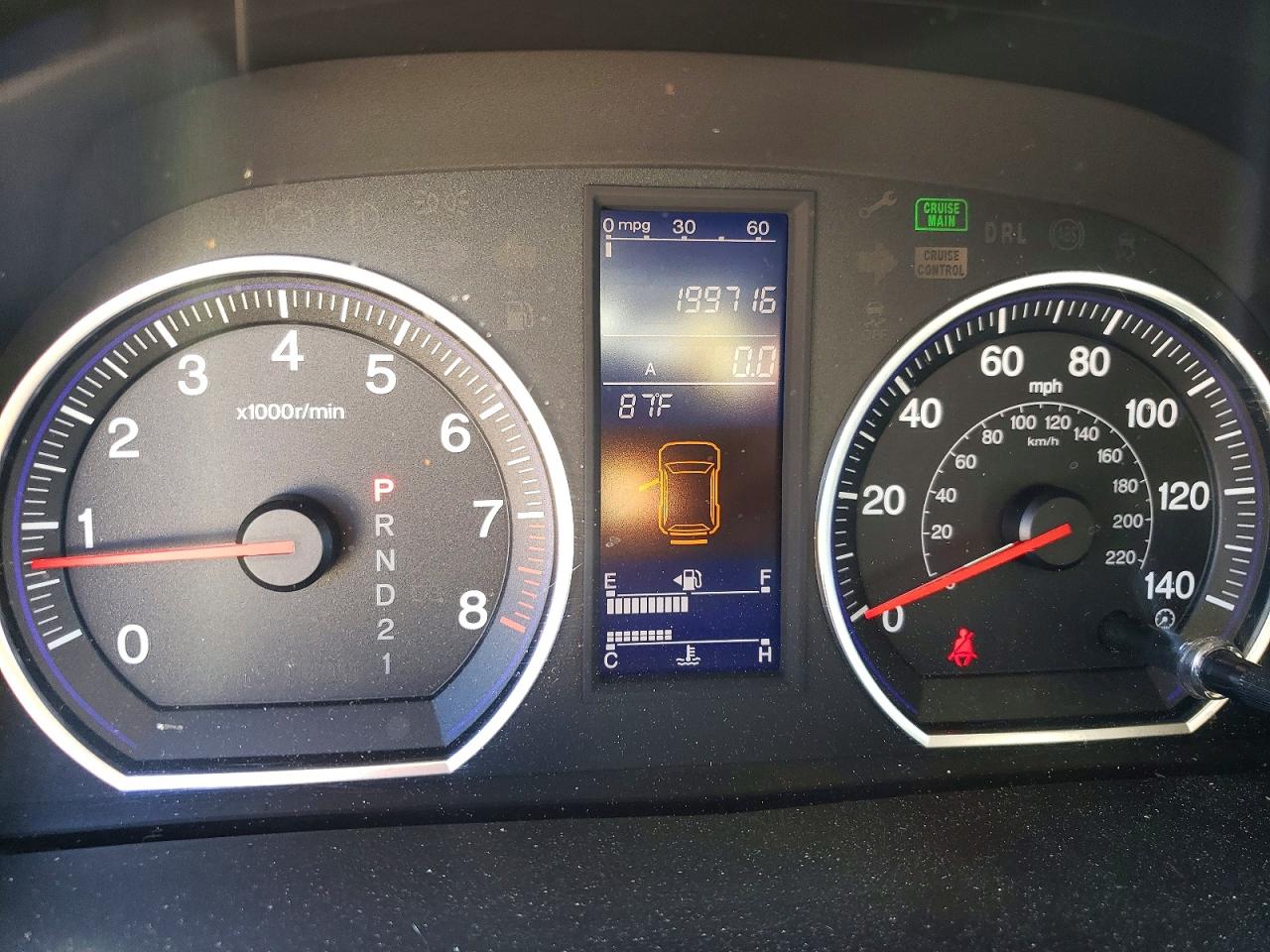 2011 HONDA CR-V EXL photo 9