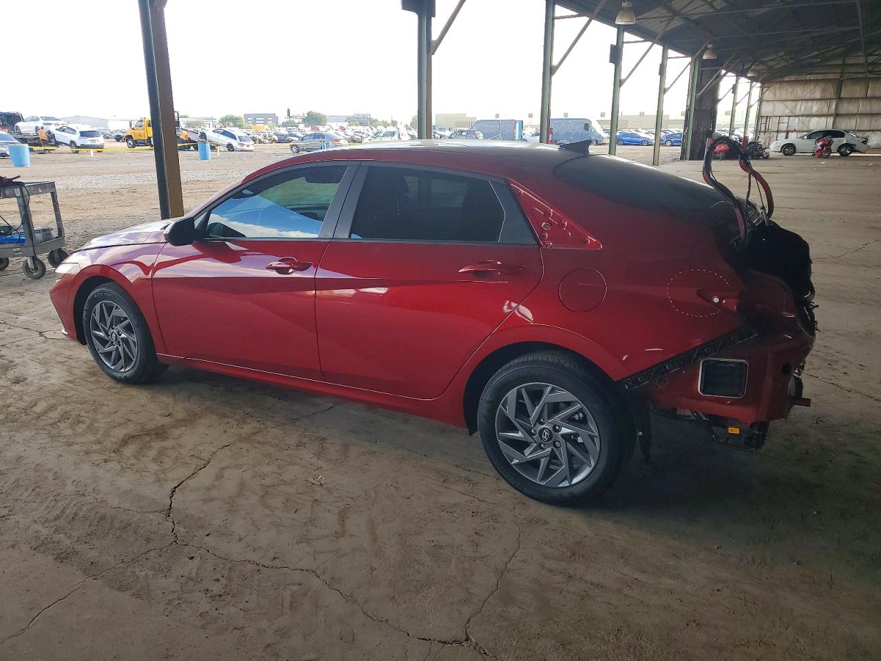 2025 HYUNDAI ELANTRA BLUE photo 2