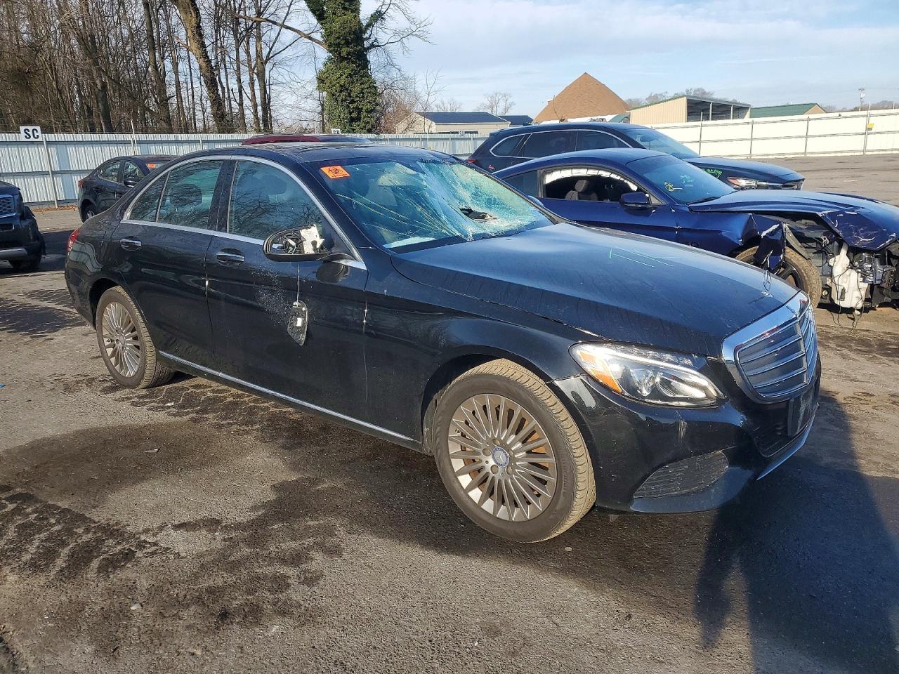 2015 MERCEDES-BENZ C 300 4MATIC photo 4