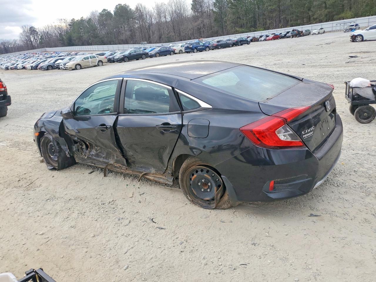 2020 HONDA CIVIC LX photo 2
