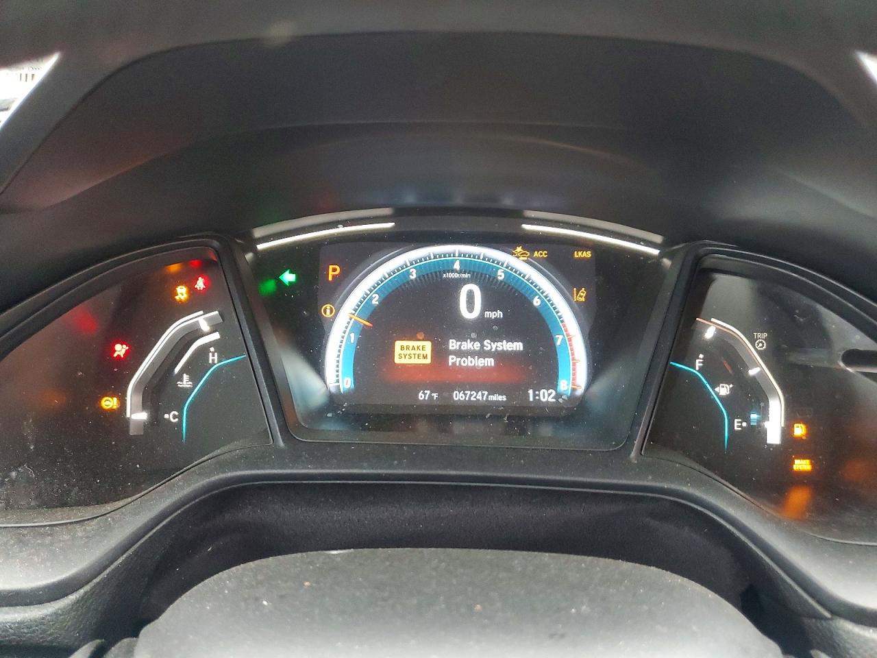 2020 HONDA CIVIC LX photo 9