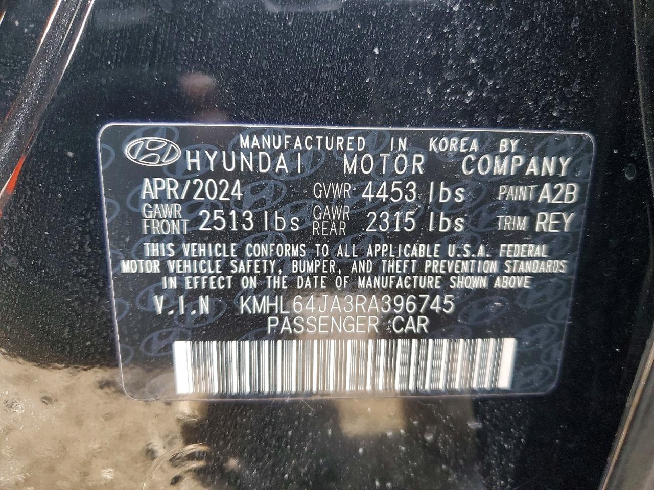 2024 HYUNDAI SONATA SEL photo 34