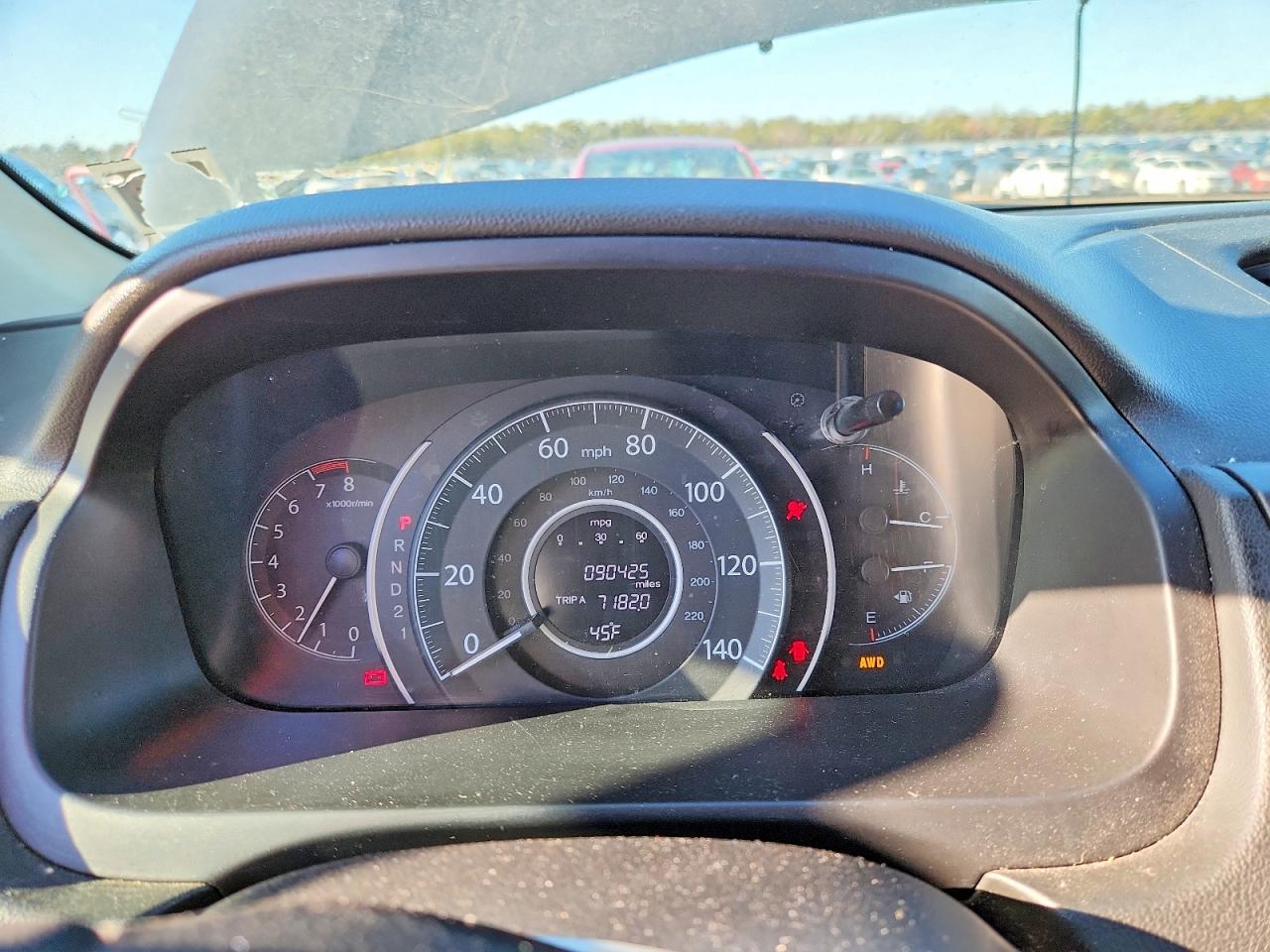 2013 HONDA CR-V EXL photo 9