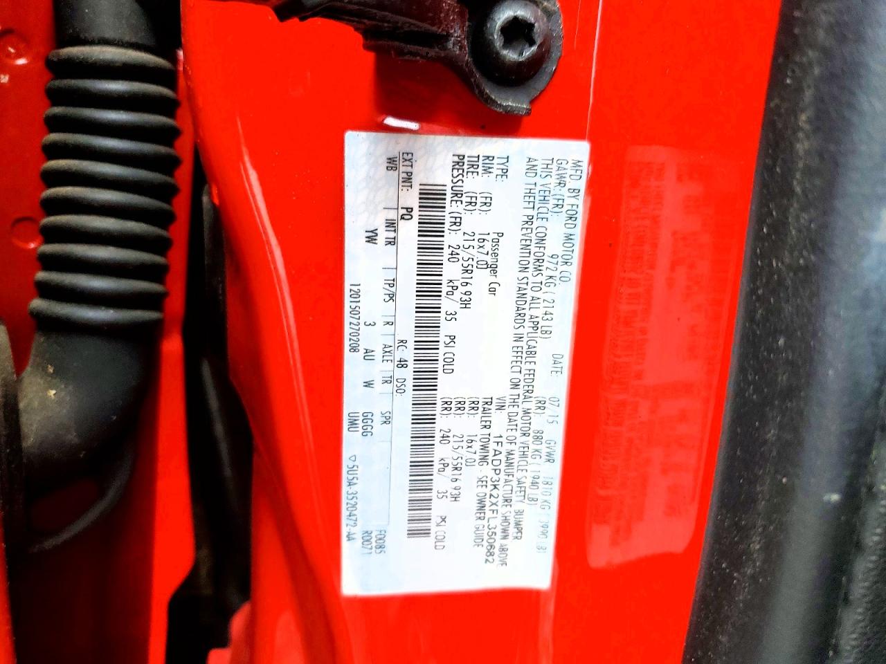2015 FORD FOCUS SE photo 25