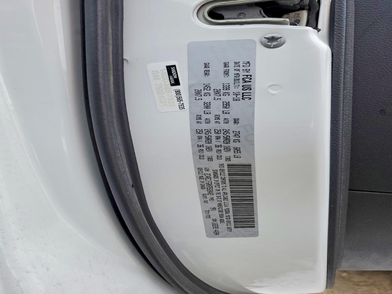 2019 CHRYSLER PACIFICA TOURING PLUS photo 13