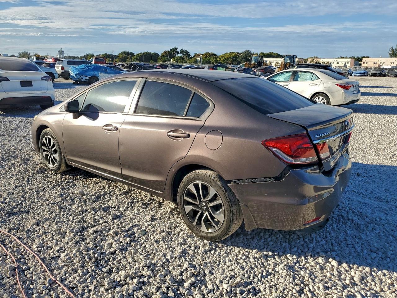2015 HONDA CIVIC EX photo 2