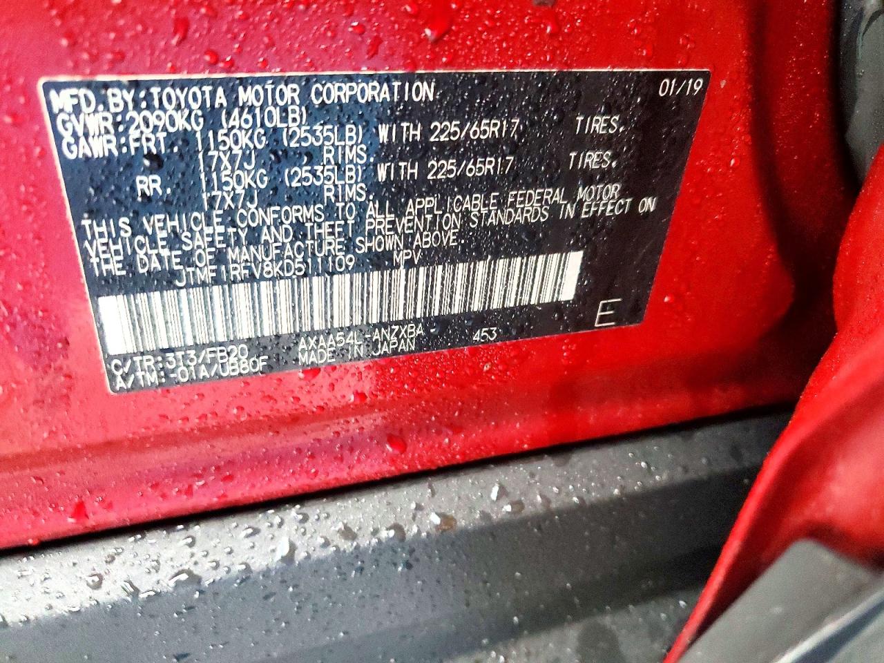 2019 TOYOTA RAV4 LE photo 13