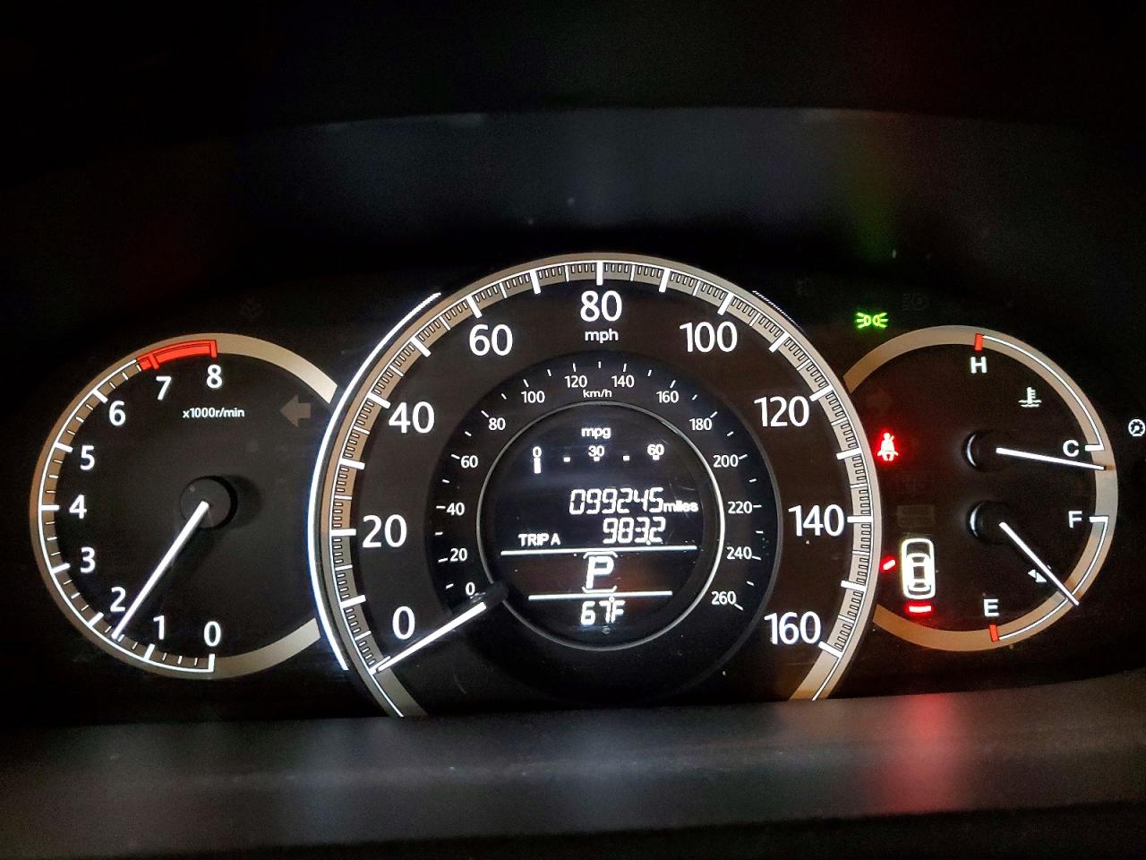 2013 HONDA ACCORD LX photo 9