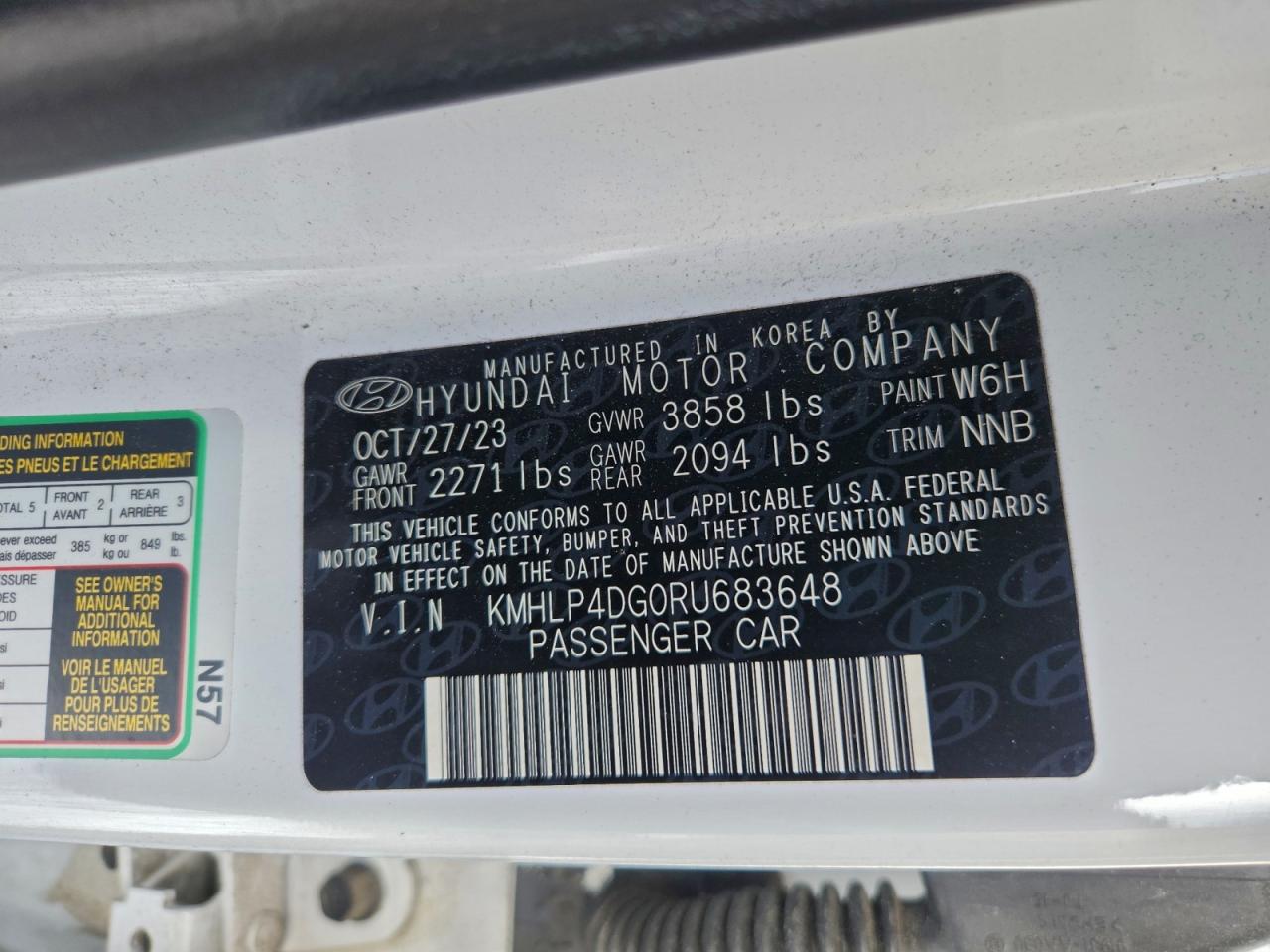 2024 HYUNDAI ELANTRA LIMITED photo 12