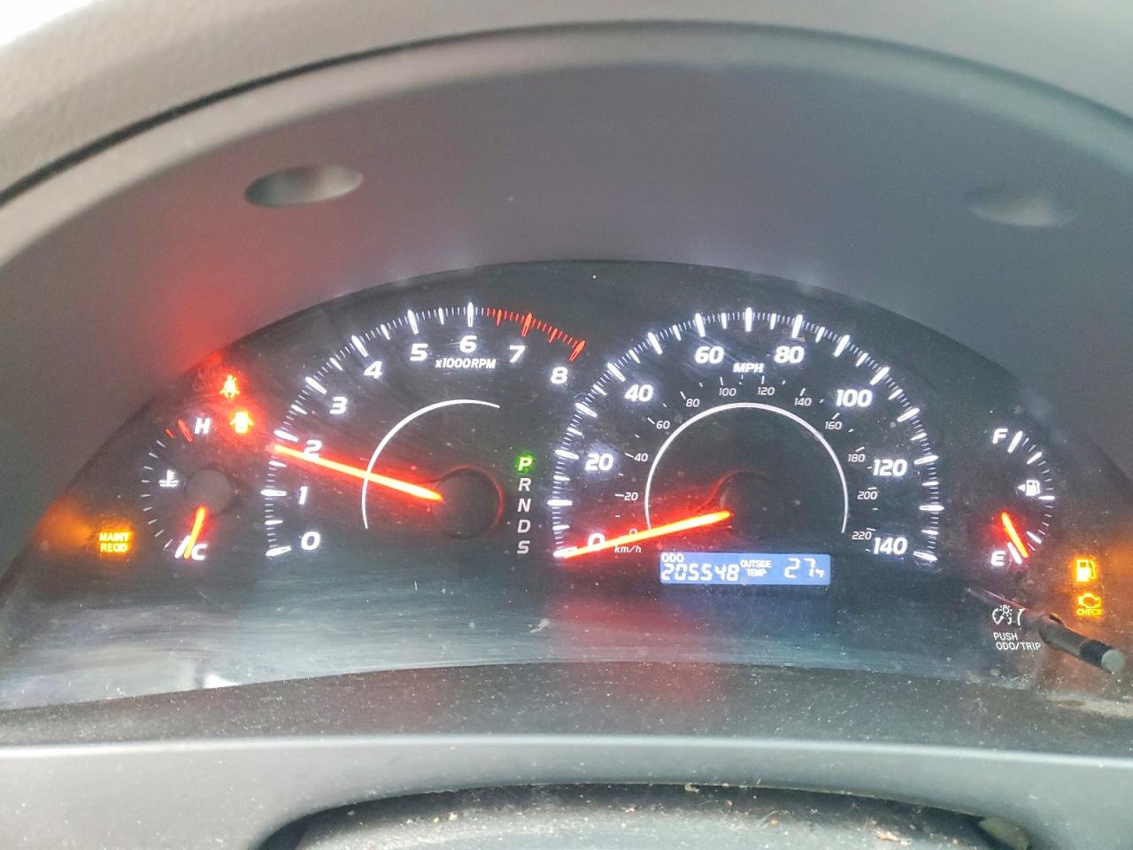 2011 TOYOTA CAMRY BASE photo 9