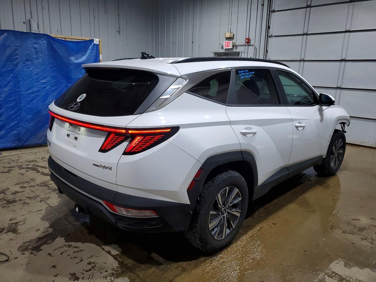 2022 HYUNDAI TUCSON BLUE photo 3