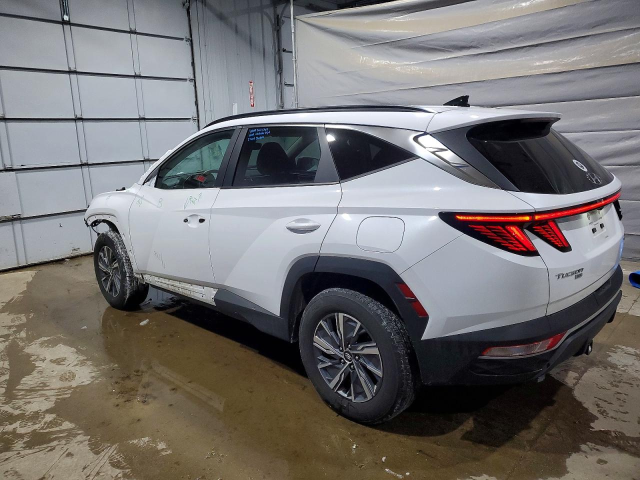 2022 HYUNDAI TUCSON BLUE photo 2