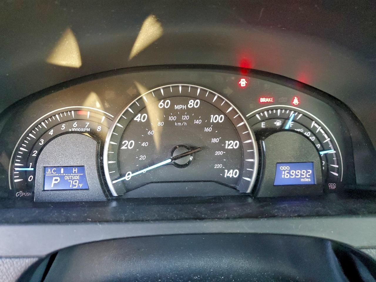 2012 TOYOTA CAMRY BASE photo 9