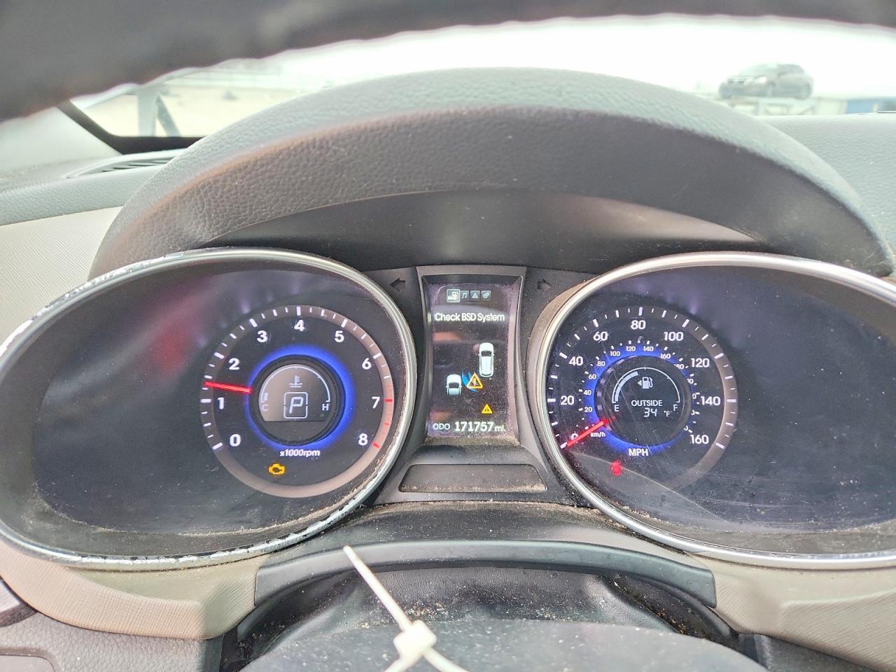 2014 HYUNDAI SANTA FE SPORT 2.4L photo 9