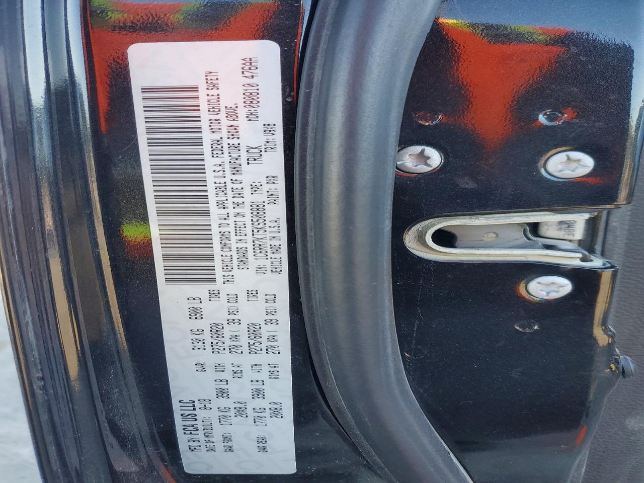 2019 RAM 1500 CLASSIC TRADESMAN photo 12