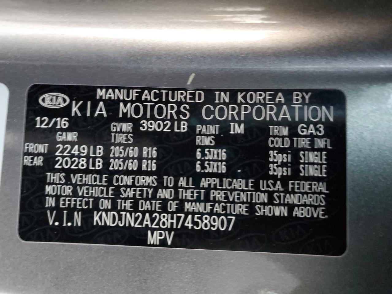 2017 KIA SOUL photo 13