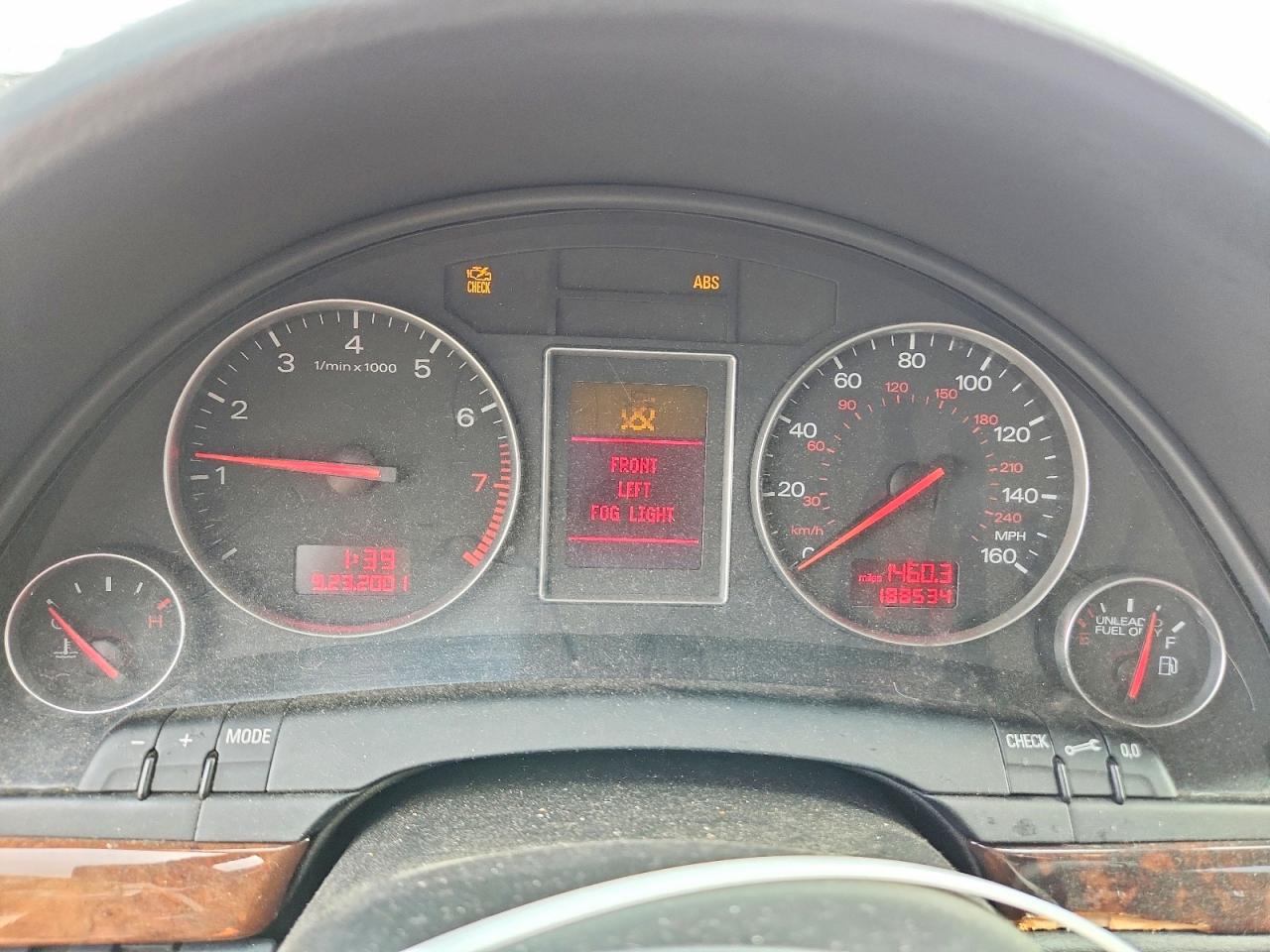 2002 AUDI A4 3.0 QUATTRO photo 9