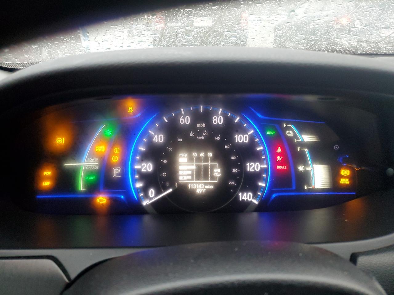 2015 HONDA ACCORD HYBRID EXL photo 9