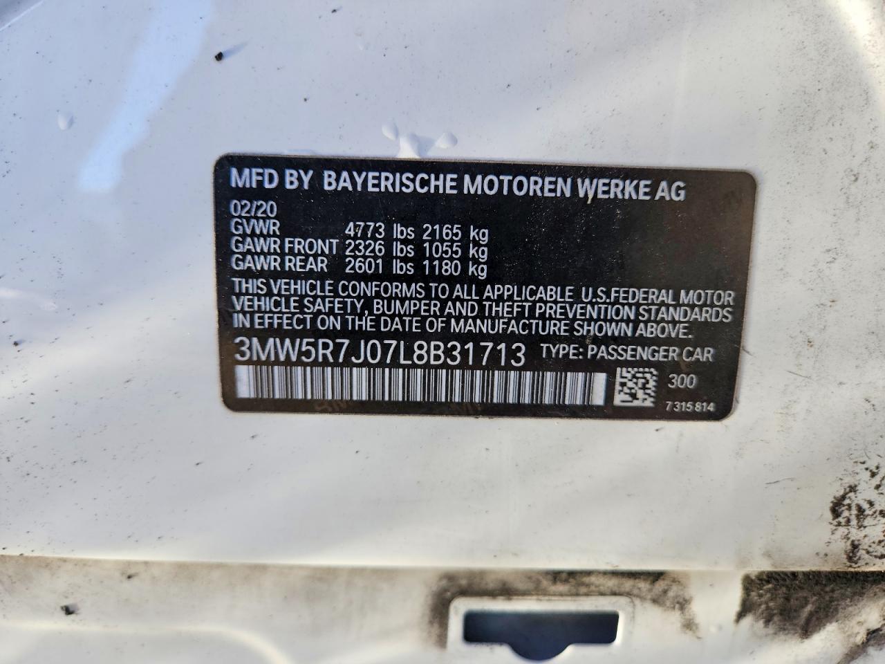 2020 BMW 330XI photo 13