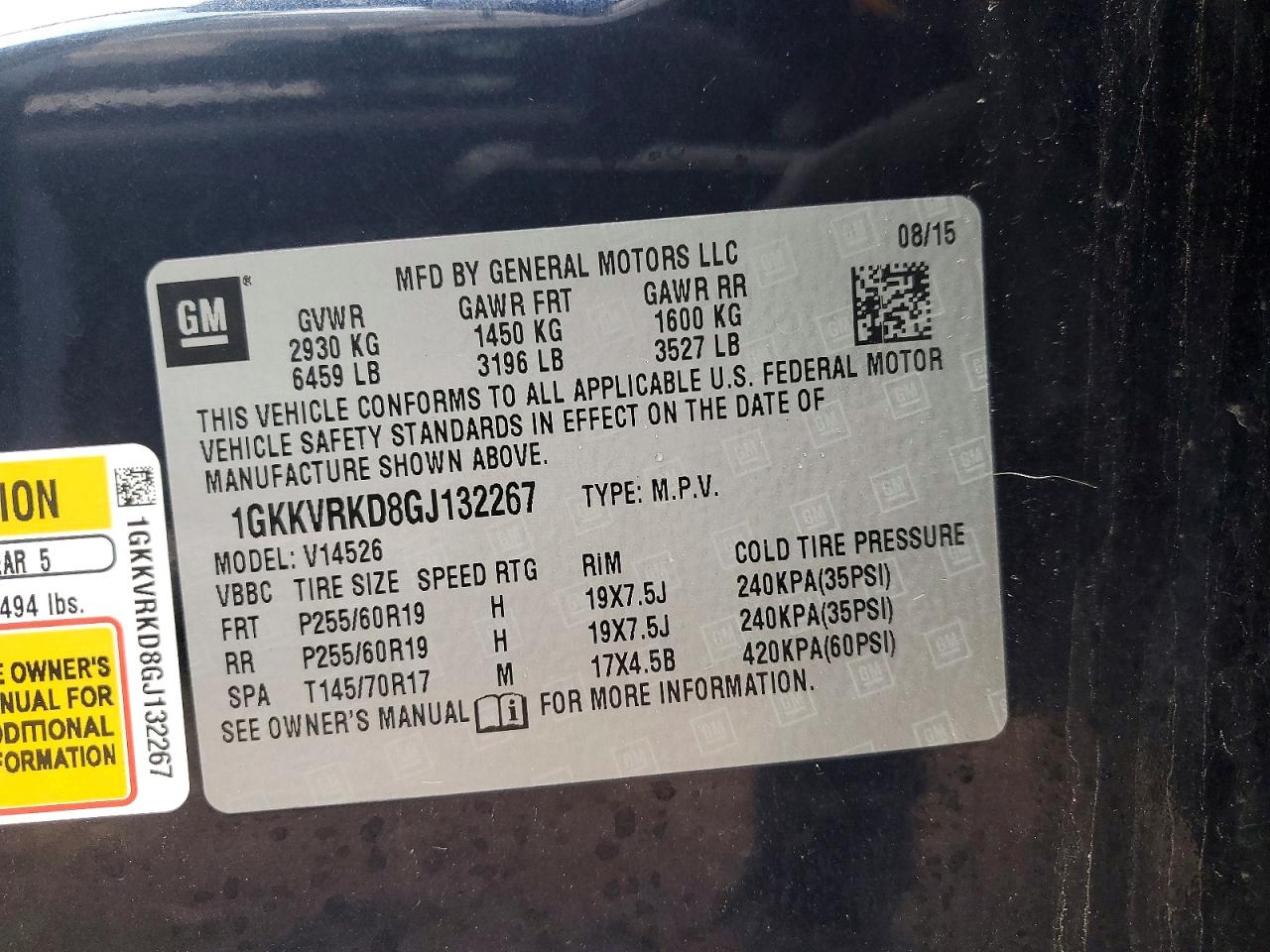 2016 GMC ACADIA SLT-1 photo 14