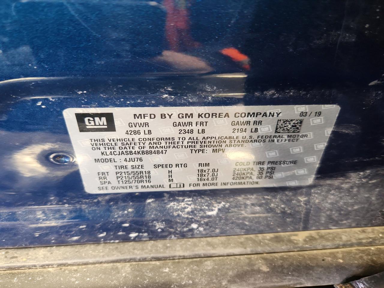 2019 BUICK ENCORE PREFERRED photo 13