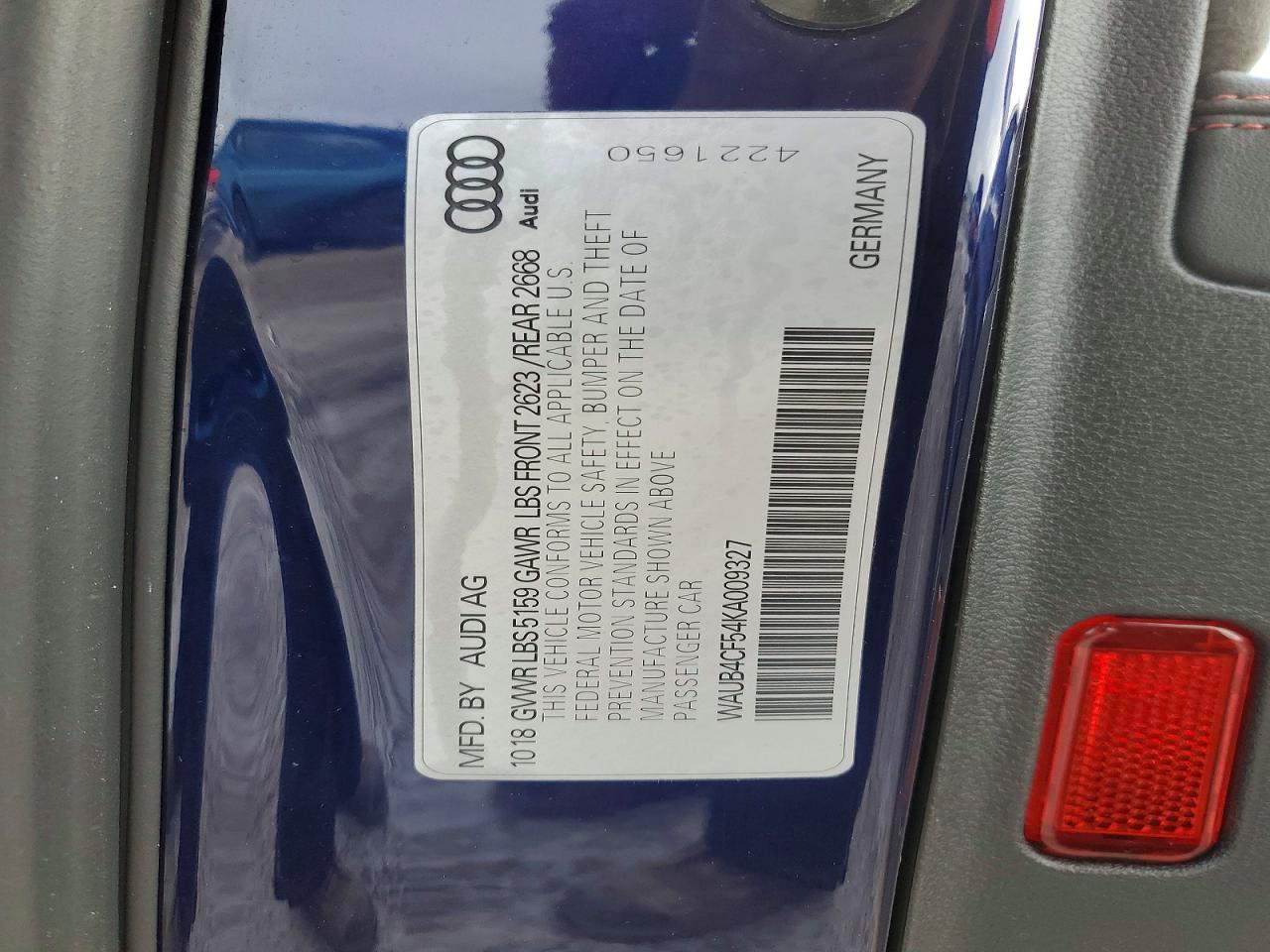 2019 AUDI S5 PREMIUM PLUS photo 13