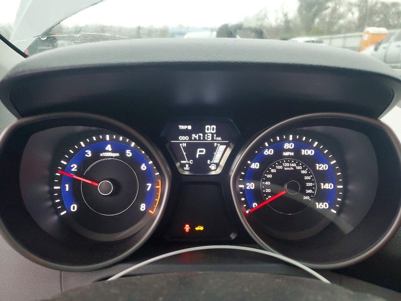 2013 HYUNDAI ELANTRA GLS photo 9