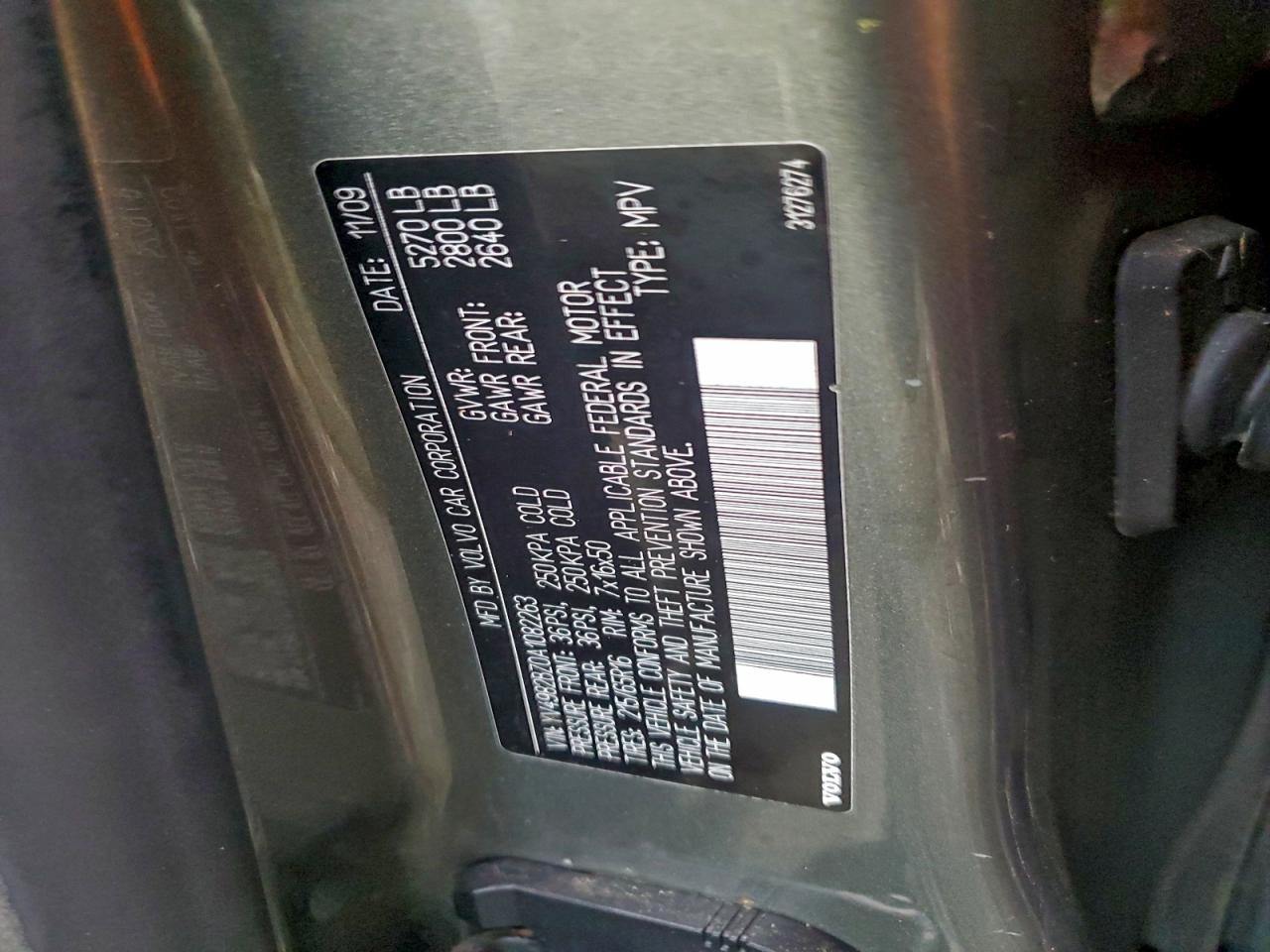 2010 VOLVO XC70 3.2 photo 12