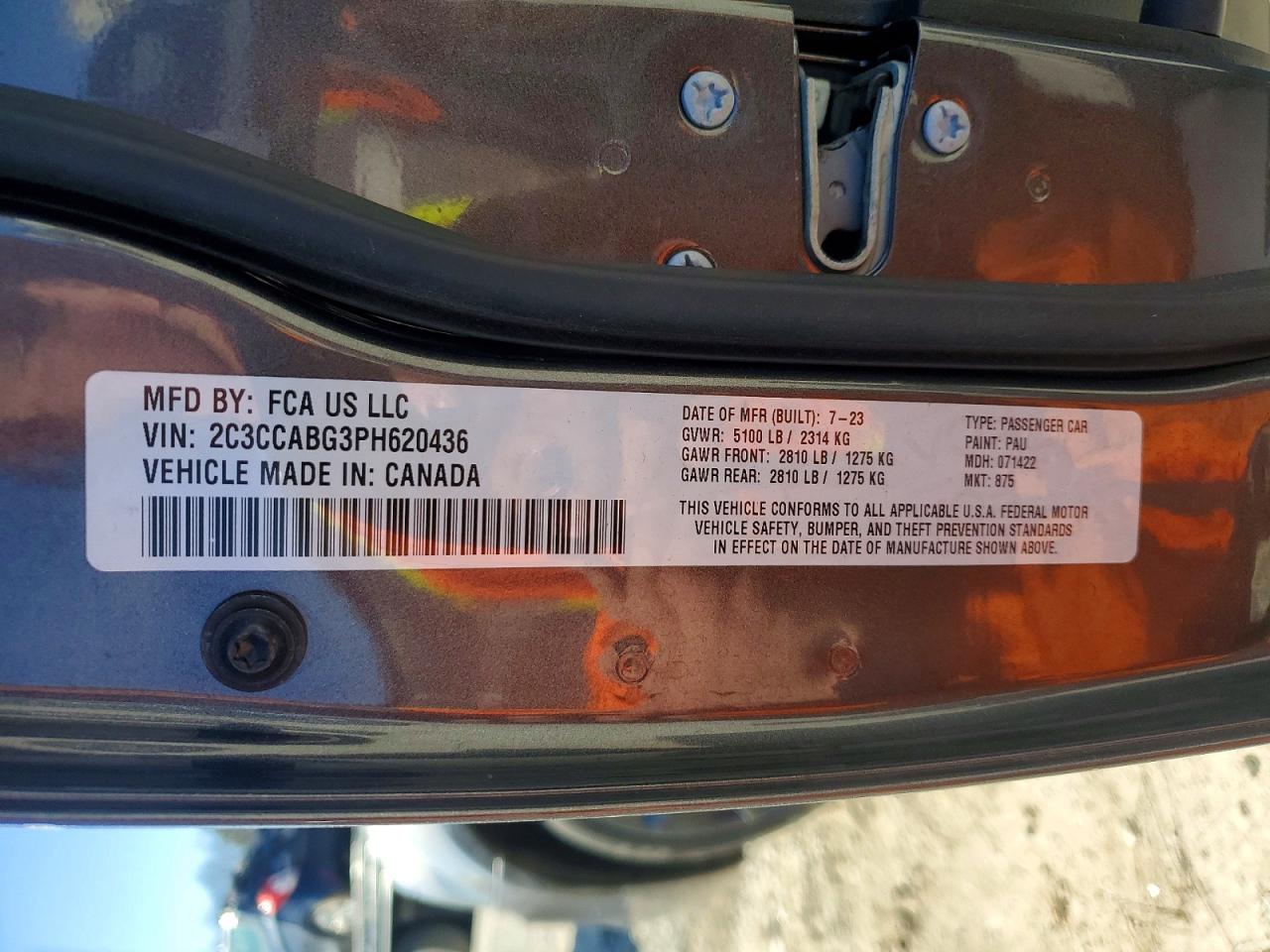 2023 CHRYSLER 300 S photo 12