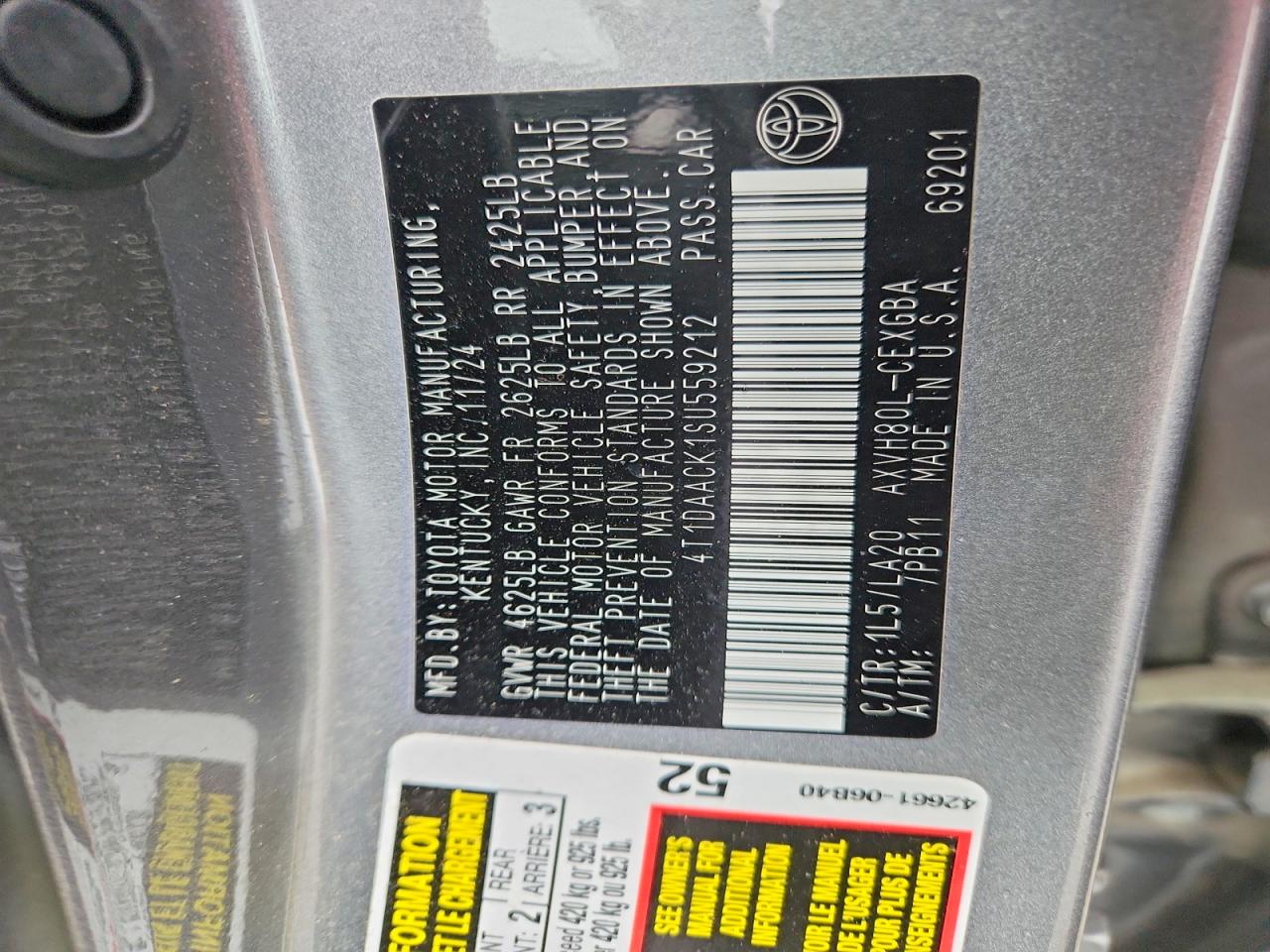 2025 TOYOTA CAMRY XSE photo 13